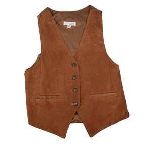 Vintage Express Suede Leather Vest